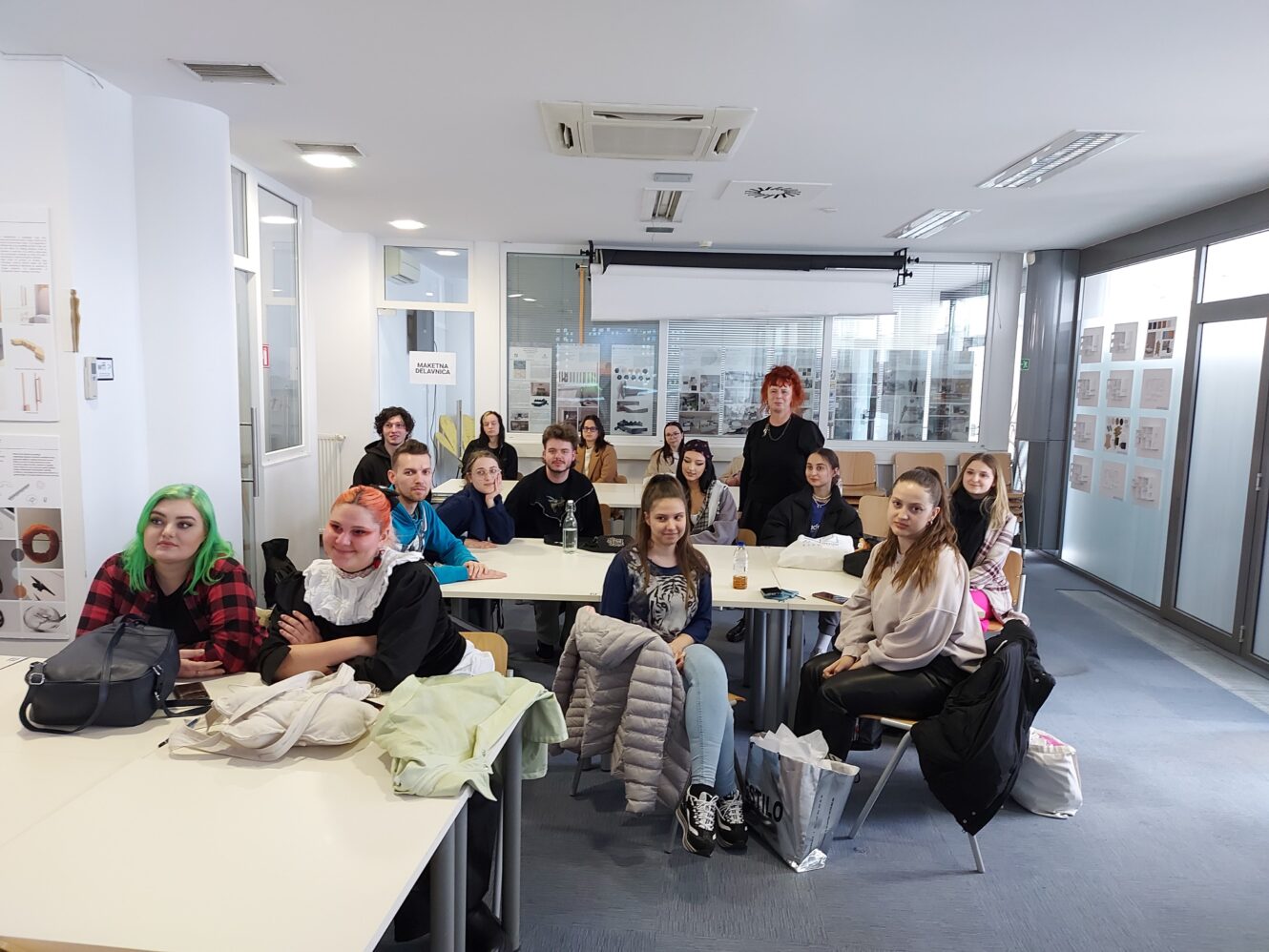 Guest lecturer prof. Ljiljana Petrović from Belgrade