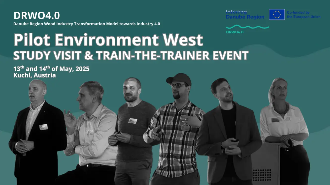DRWO4.0: Train the trainer event and Study visit I Pilot Environment West (Kuchl, Austria)