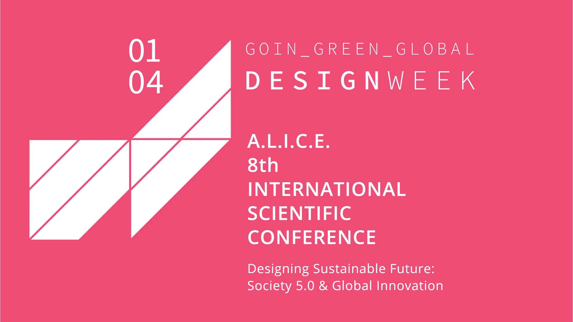 A.L.I.C.E. Conference 2025: Designing a Sustainable Future I April 1st